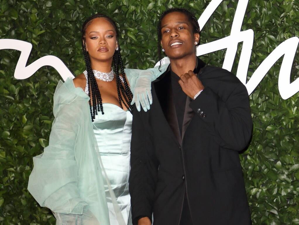Rihanna y el rapero A$AP Rocky, REUTERS