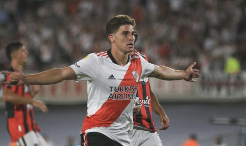 Julián Álvarez, River Plate, foto NA