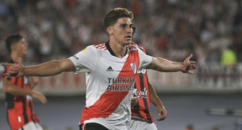 Julián Álvarez, River Plate, foto NA