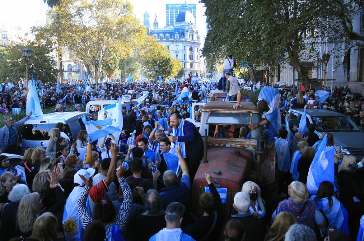 Marcha del campo al centro porteño, AGENCIA REUTERS