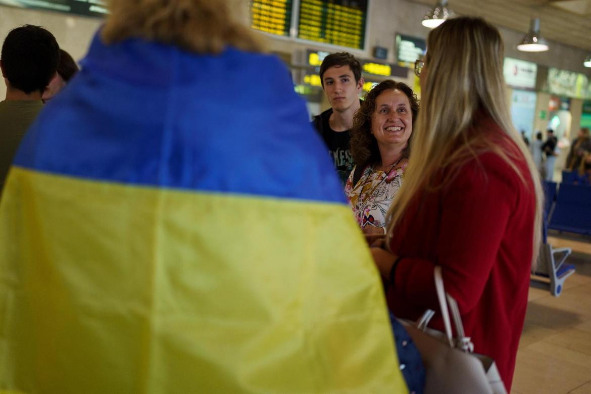 Llegada a las Islas Canarias de refugiados ucranianos, EFE