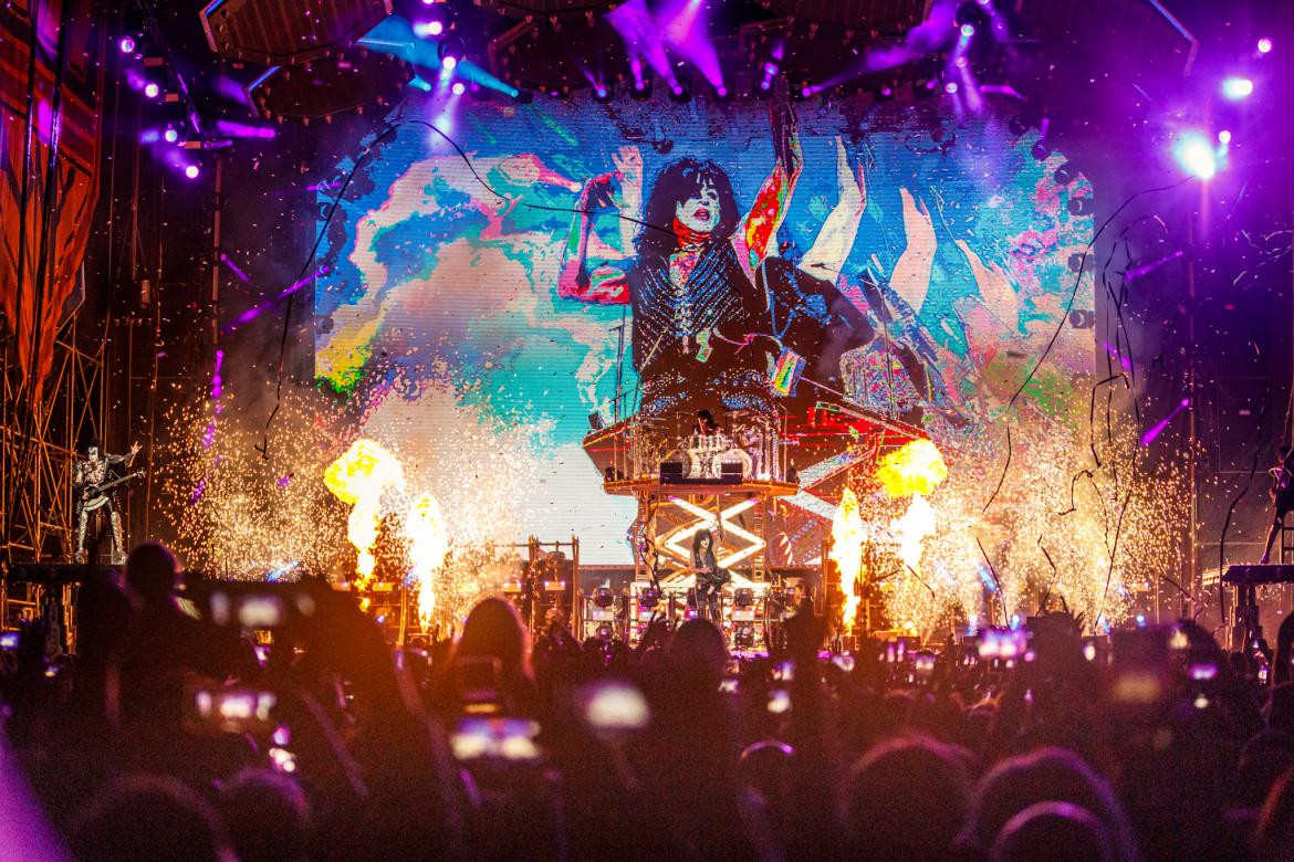 Kiss en Argentina 23 de abril de 2022, Foto DF Entertainment