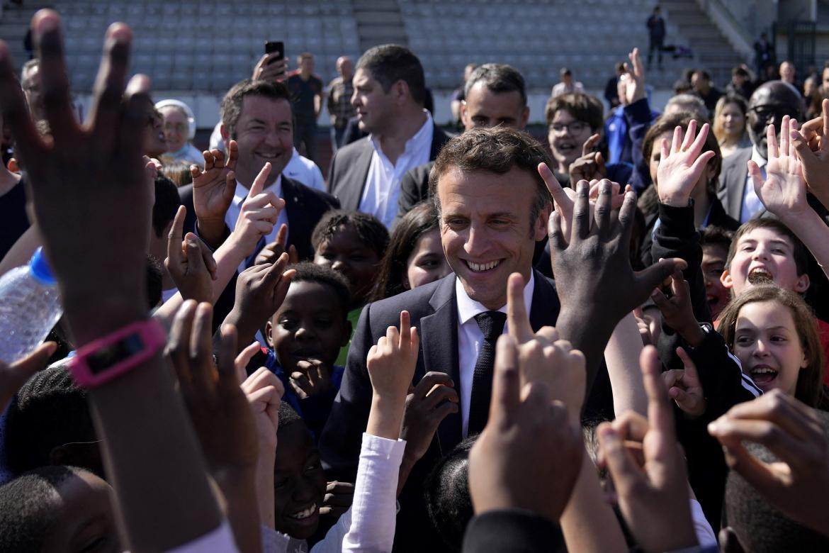 Emmanuel Macron, presidente de Francia, foto AFP	