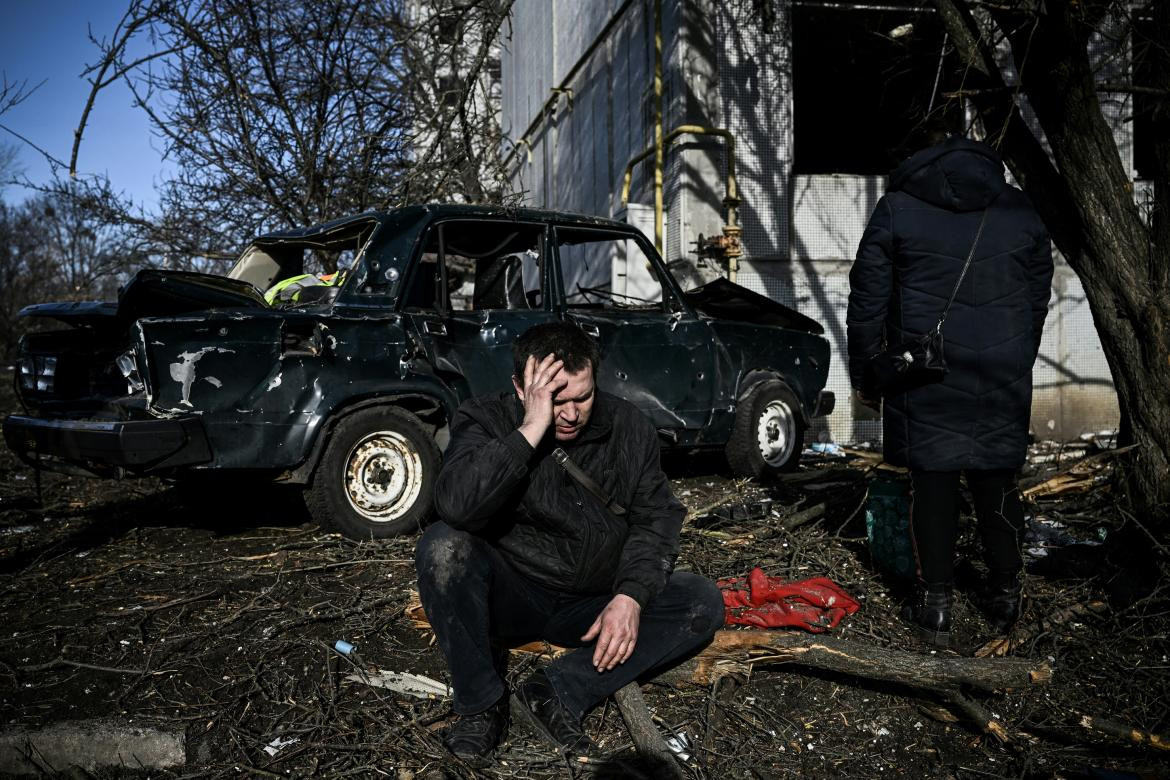 Invasión rusa a ucrania, foto AFP