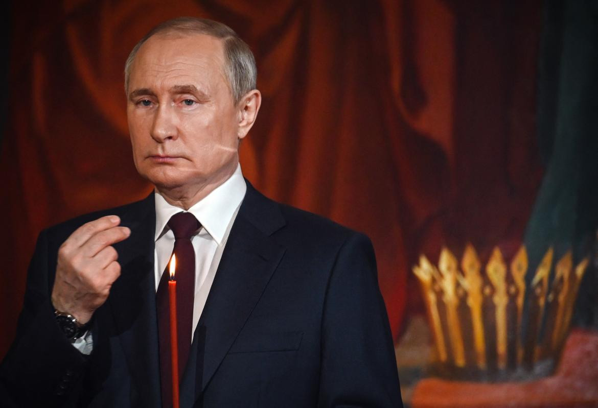 Vladimir Putin, presidente de Rusia, foto AFP
