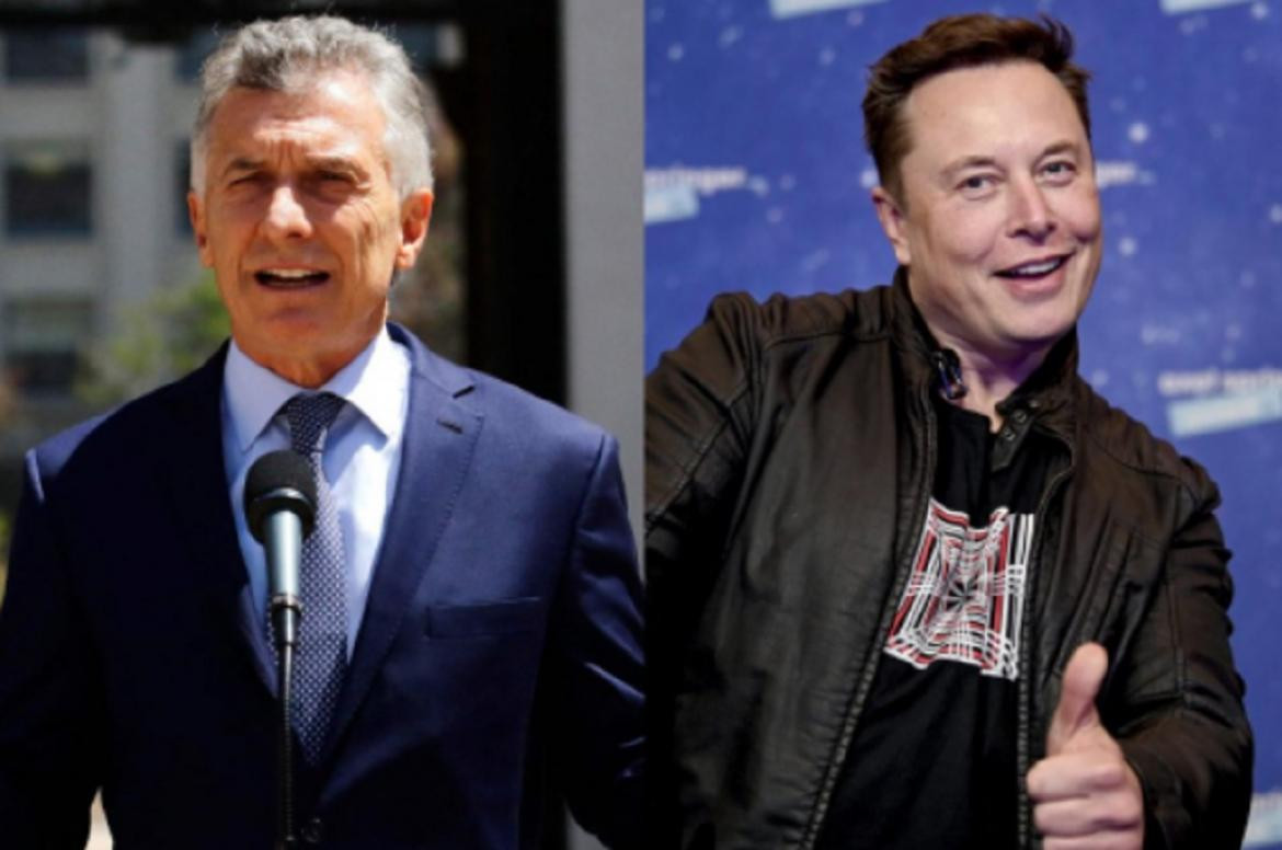 Mauricio Macri y Elon Musk