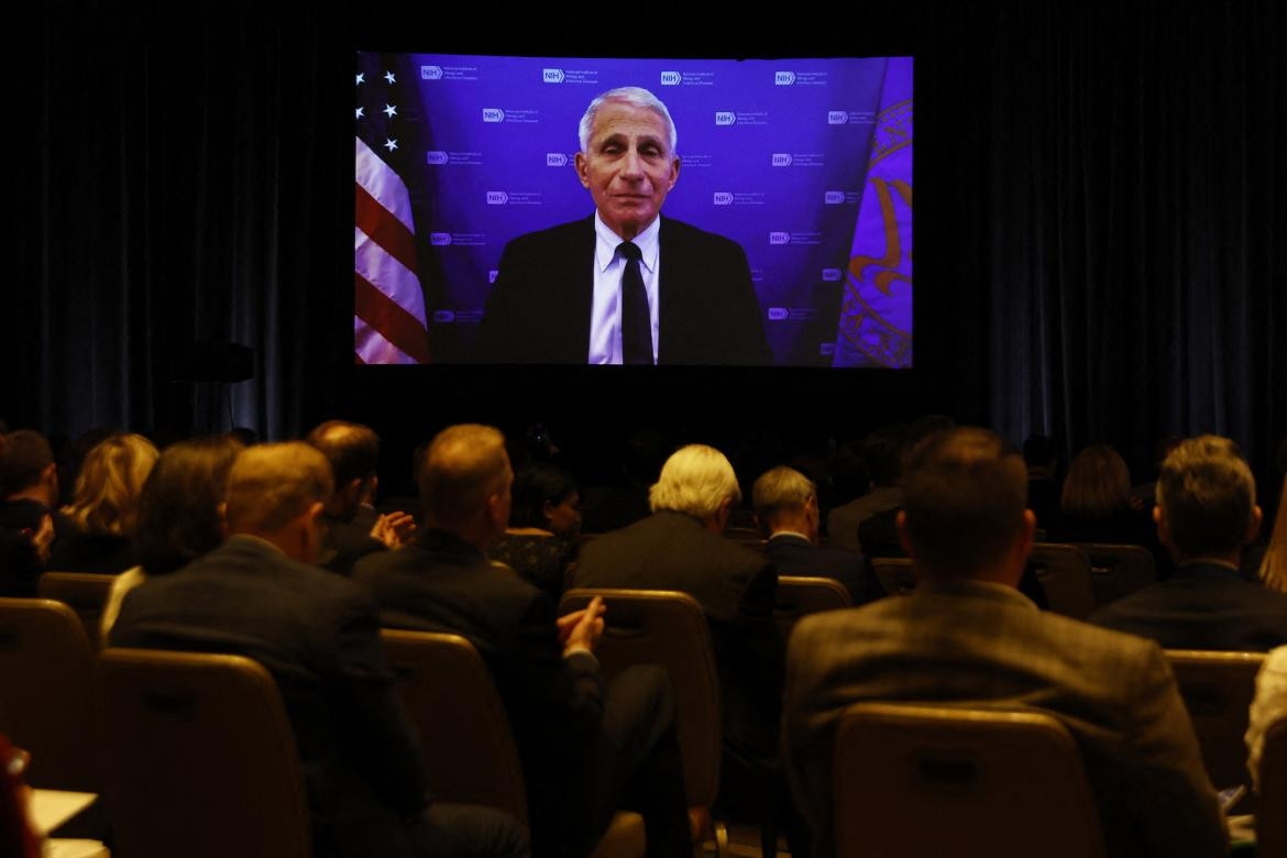 Epidemiólogo de la Casa Blanca, Anthony Fauci. Foto: AFP