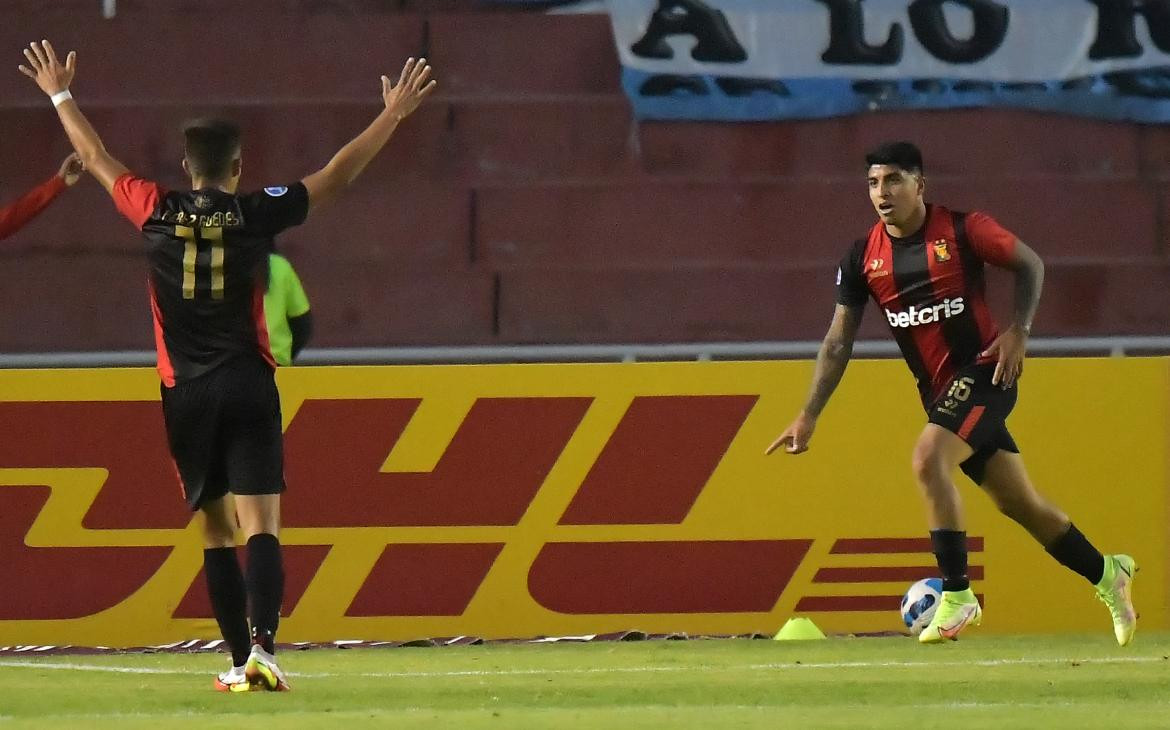 Copa Sudamericana, Melgar vs. Racing. Foto: AFP.