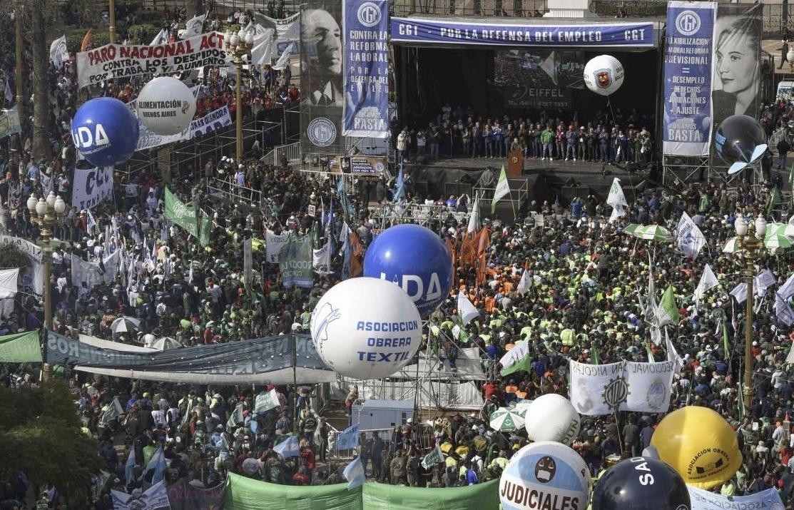  la CGT decidió no adherir a la convocatoria oficialista y tendrá su propio acto