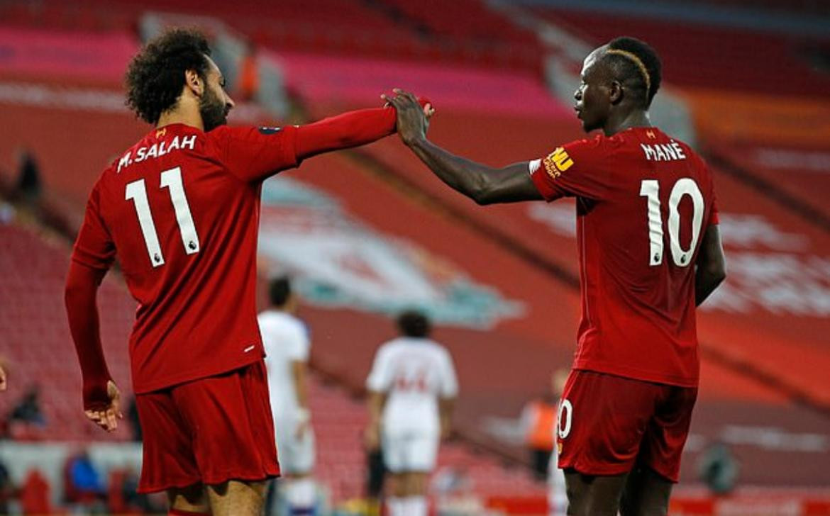 Salah y Mané, Liverpool, foto Reuters