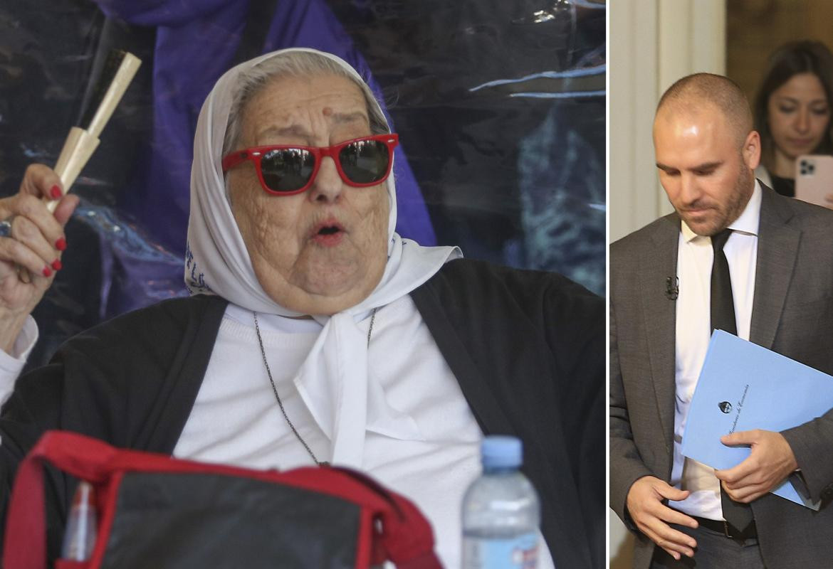 Hebe de Bonafini, Martín Guzmán, Madres de Plaza de Mayo, Ministro de Economía, Fotos NA