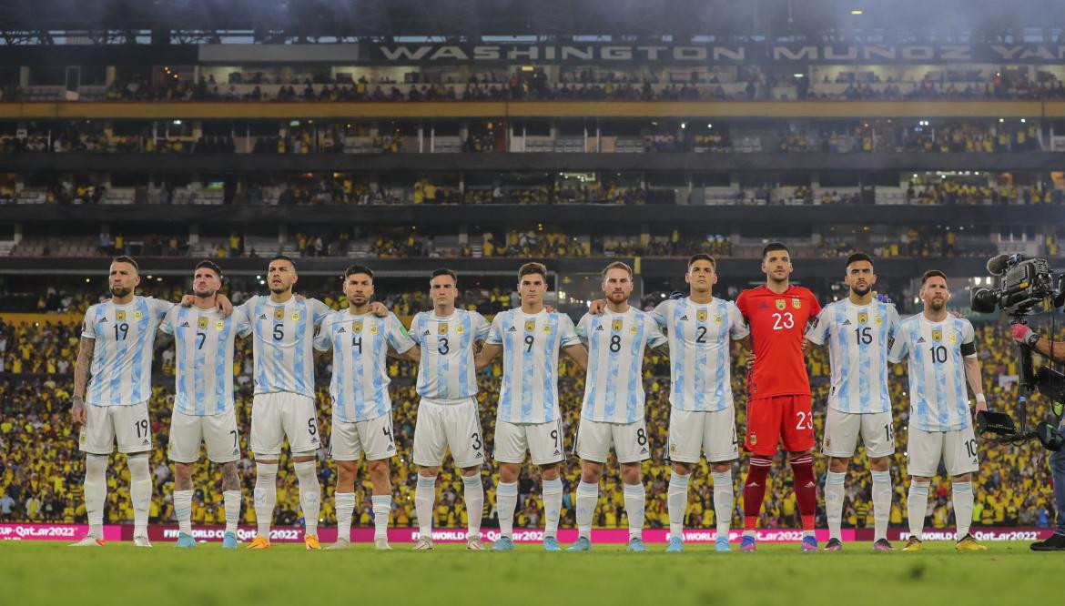Selección argentina, Eliminatorias Sudamericanas Qatar 2022. NA.