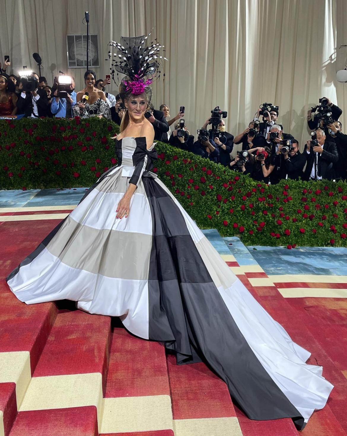 Sarah Jessica Parker en la Met Gala 2022. Foto @metmuseum