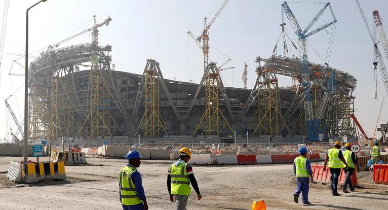 Las obras en Qatar 2022. Foto: Reuters.
