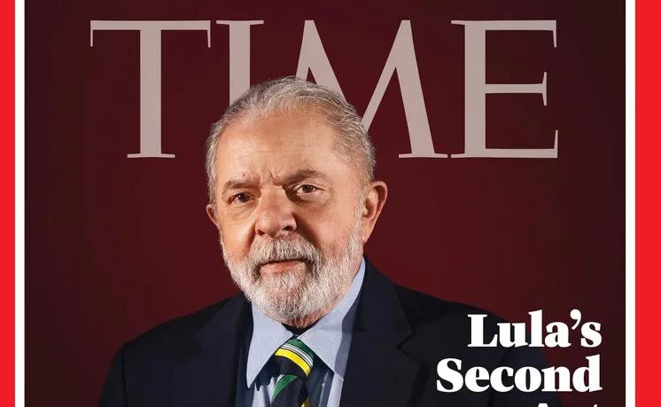 Lula tapa de revista. Foto: Times.