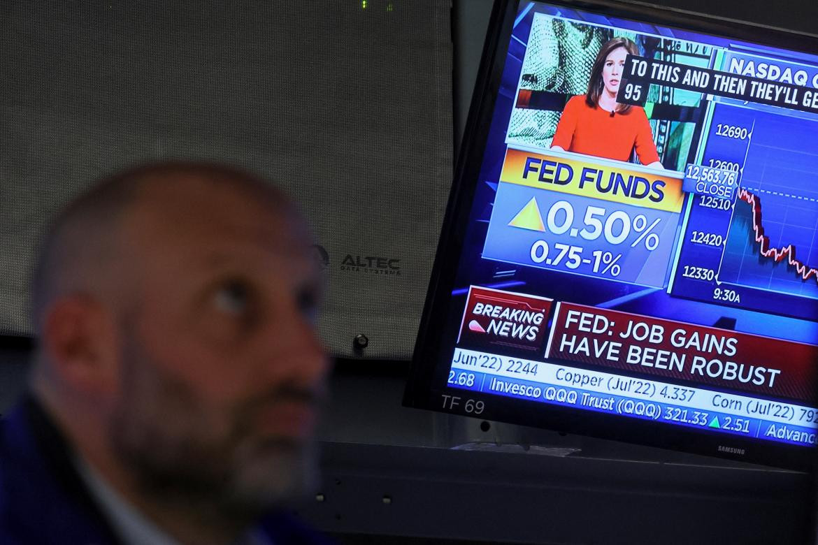Suba de la tasa de interés de la Reserva Federal de Estados Unidos. Foto: REUTERS.