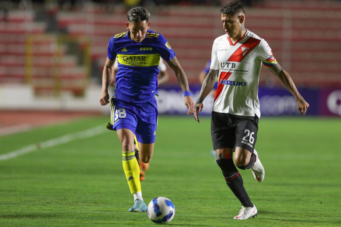 Luis Vázquez, Boca vs Always Ready, Copa Libertadores. Foto: EFE.