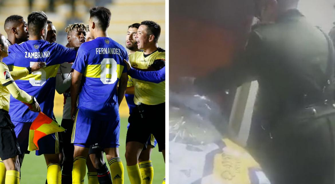 Boca vs Always Ready, Copa Libertadores: Fotos: Reuters y captura de video.