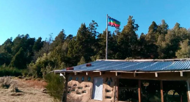 Territorio de Bariloche en disputa con Mapuches. Foto: Infobae.
