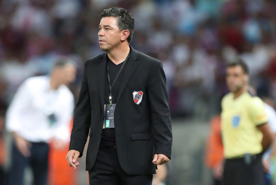 Marcelo Gallardo, técnico de River. Foto: EFE.