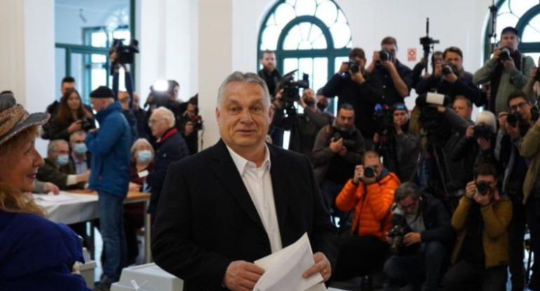 El primer ministro húngaro, Viktor Orban. Foto: NA.