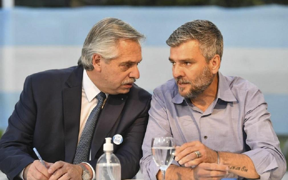 Alberto Fernández y Juan Zabaleta, Gobierno, NA
