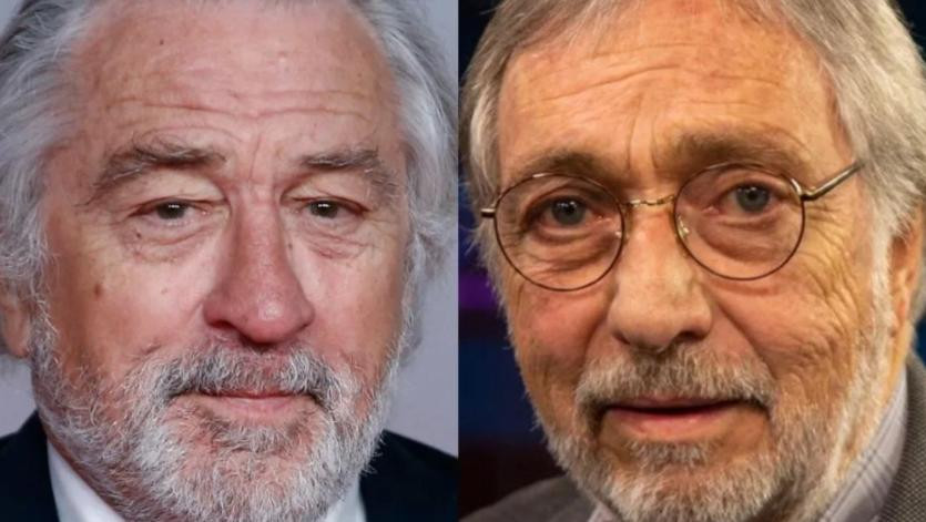 Robert De Niro y Luis Brandoni, actores. Foto: NA.