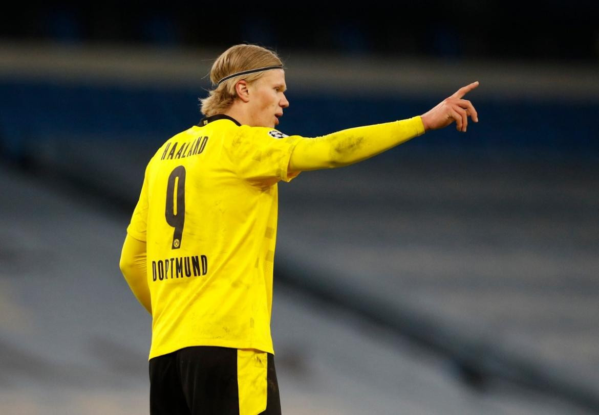 Erling Haaland, futbolista. Foto: Reuters.