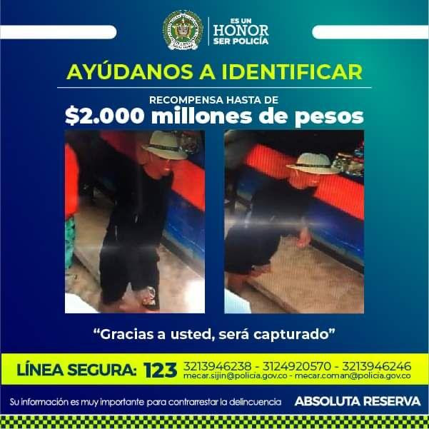 Búsqueda asesino del fiscal. Foto: Twitter