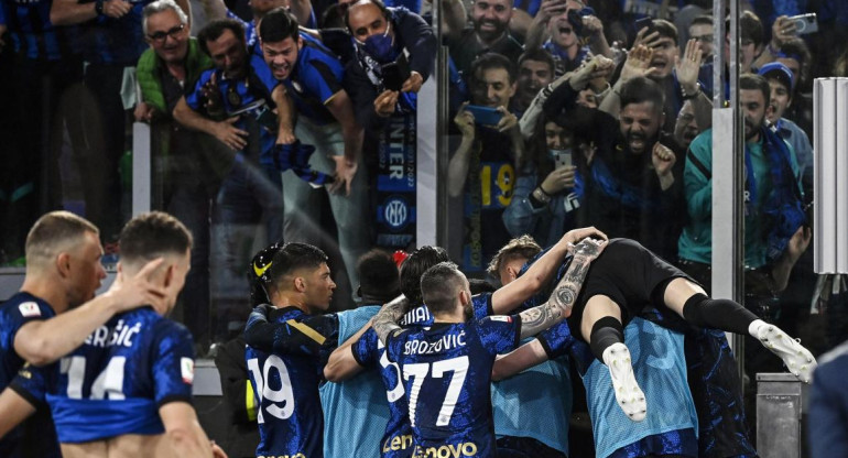 Copa Italia, Inter vs Juventus. Foto: EFE.