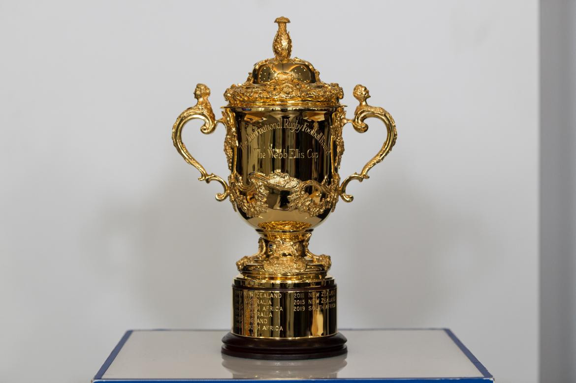 Copa Webb Ellis de rugby. Foto: REUTERS.