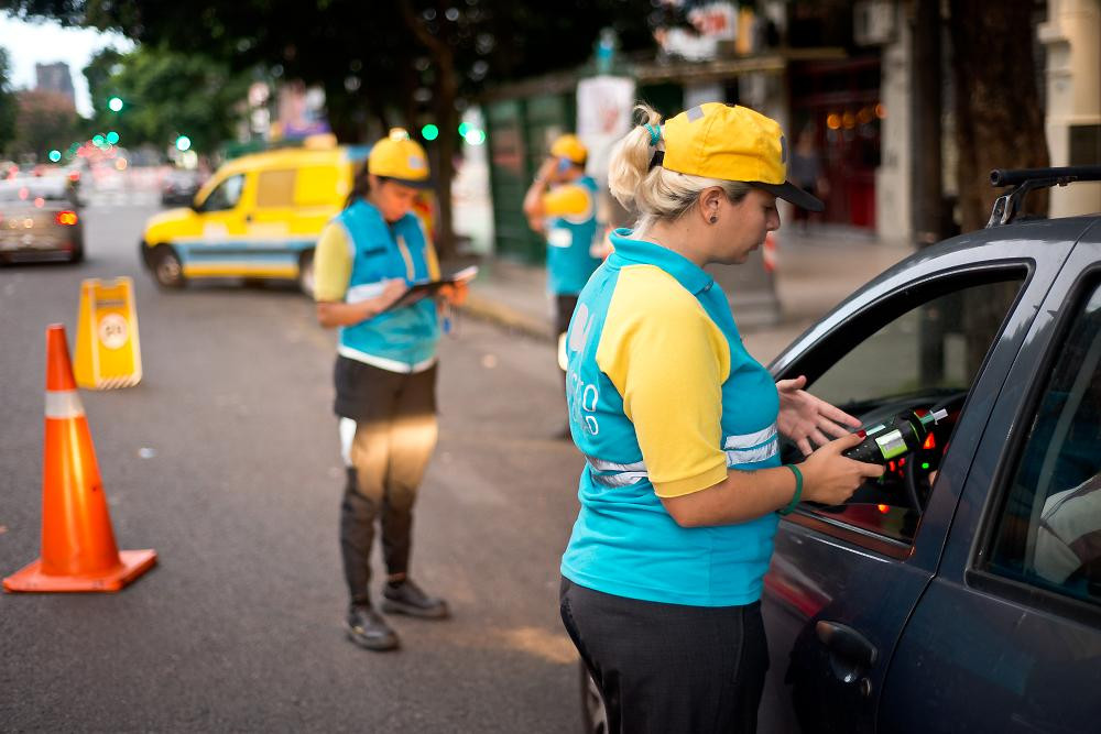 Controles de tránsito en la Ciudad