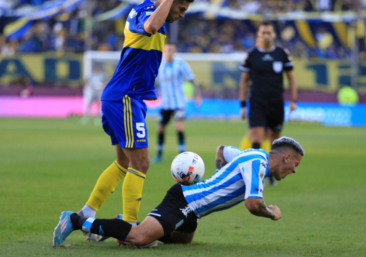 Boca vs Racing, Copa de la Liga. Foto: NA.