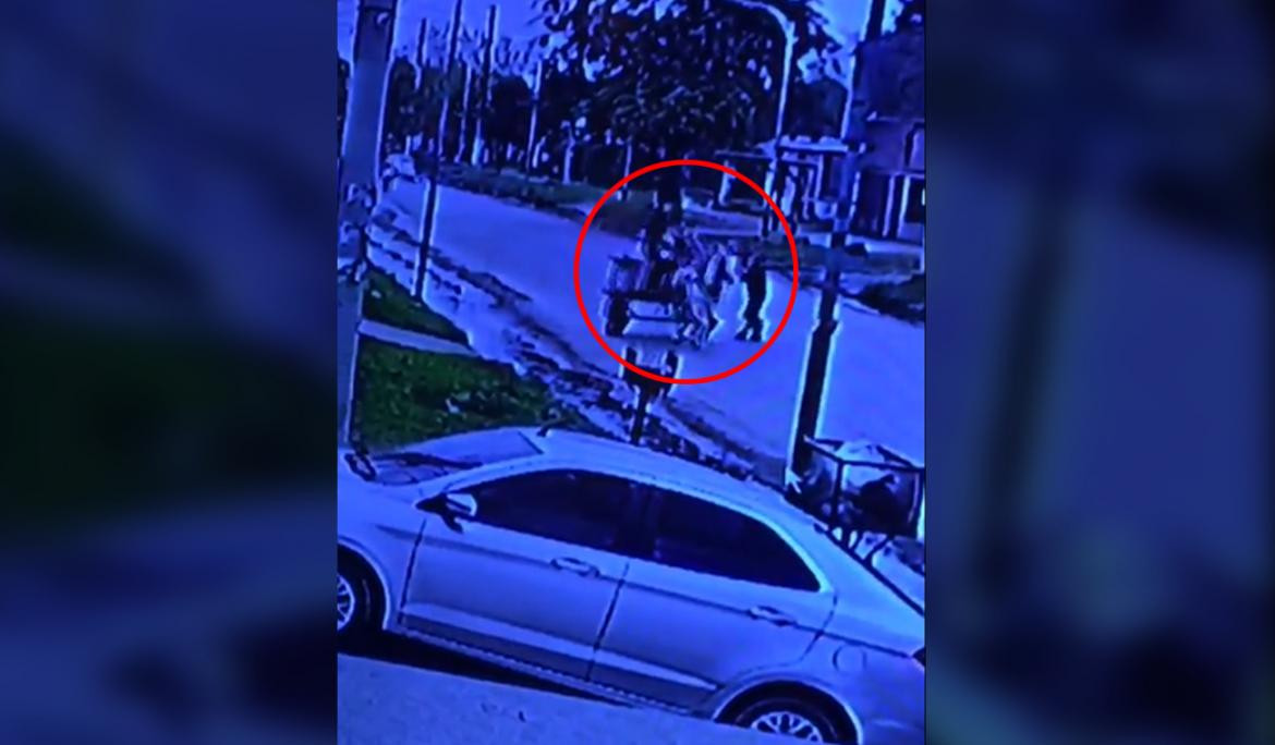 Hombre asesinado en Tucumán, Foto captura de video Twitter