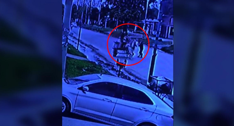 Hombre asesinado en Tucumán, Foto captura de video Twitter
