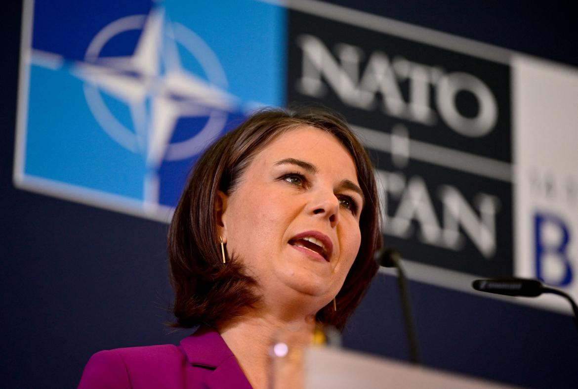 Annalena Baerbock, Relaciones Exteriores de Alemania, OTAN, AFP