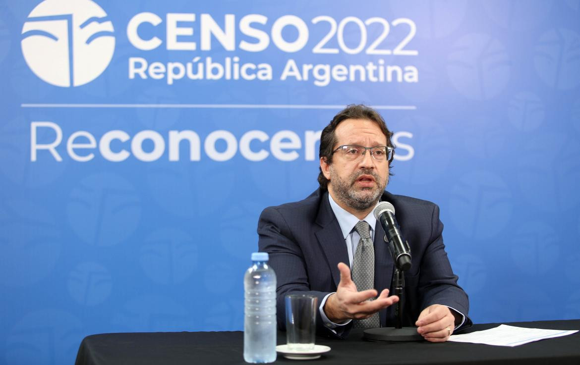 Marco Lavagna, sobre el Censo 2022. Foto: NA.