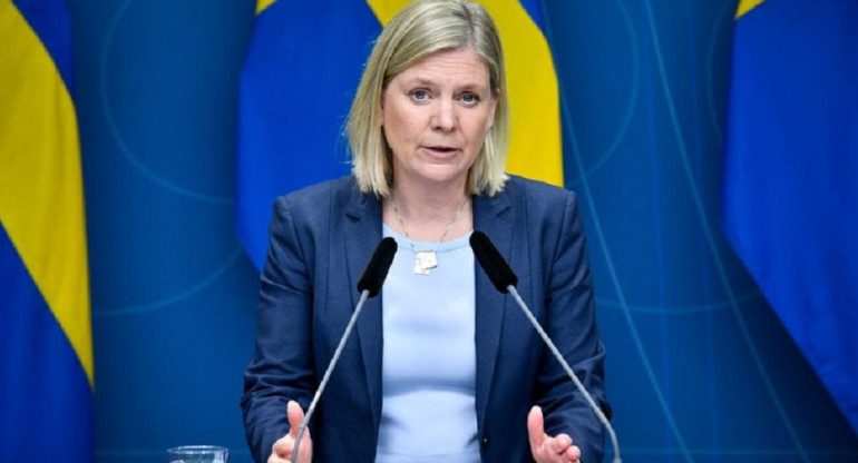 Magdalena Andersson, gobierno de Suecia, NA