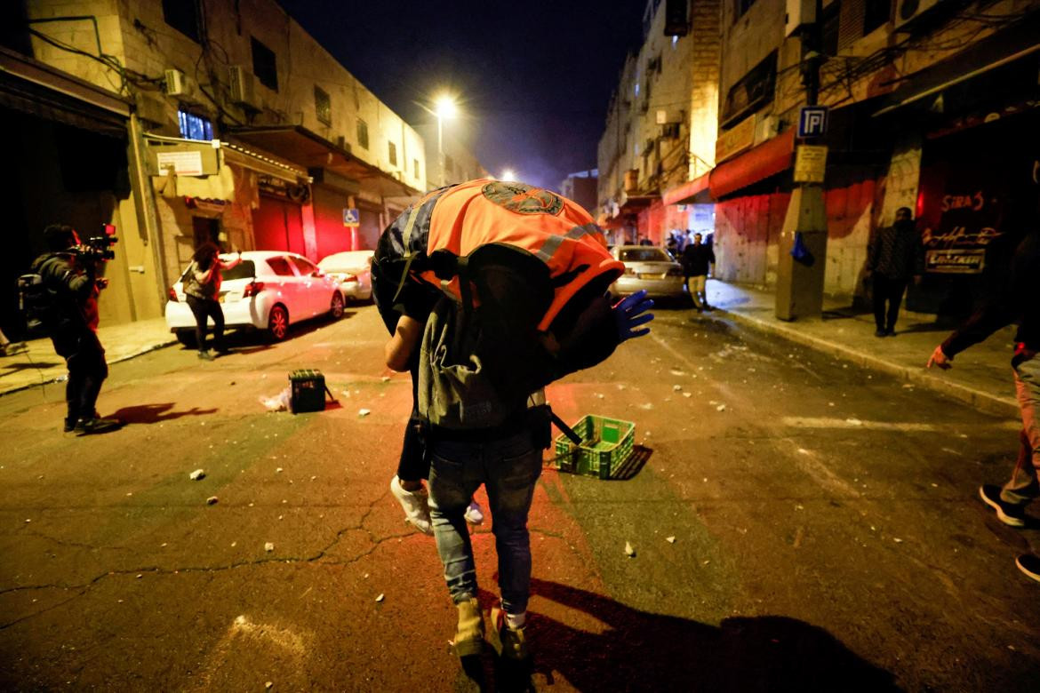 Violencia entre israelíes y palestinos, Reuters