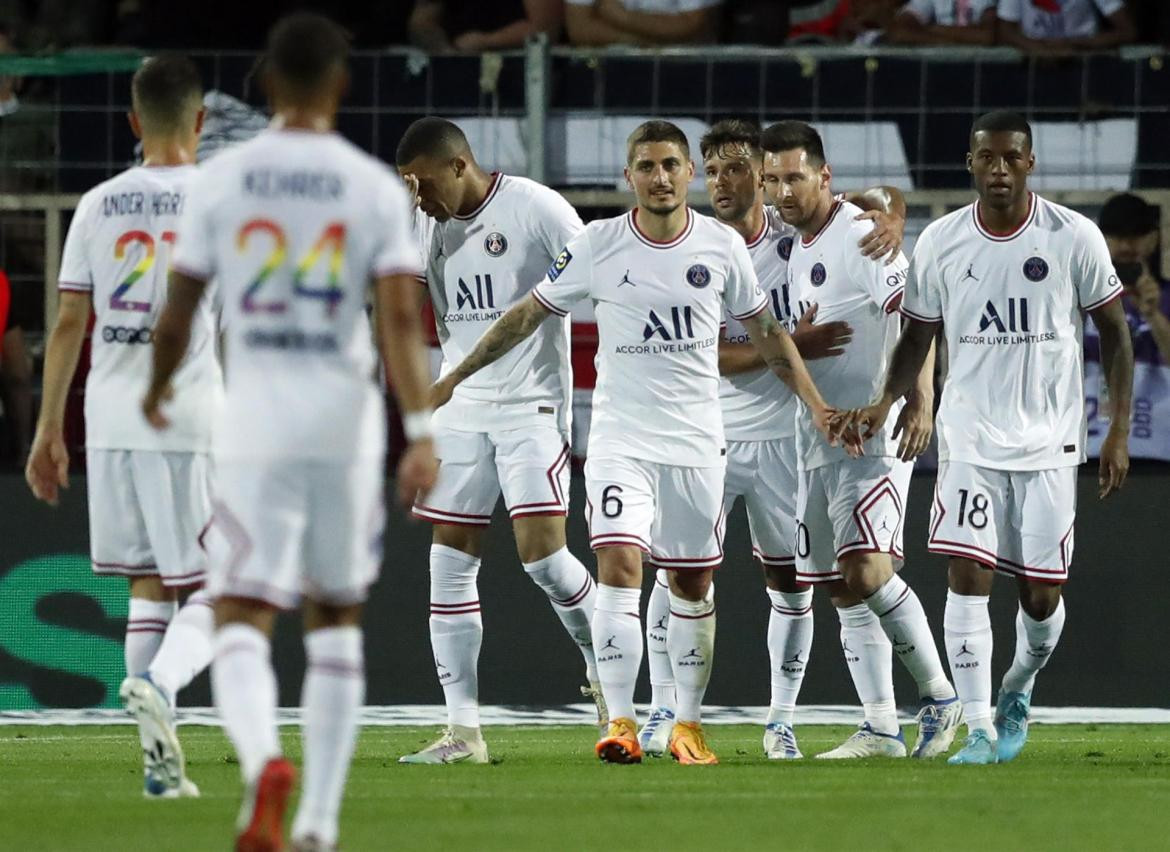 PSG vs Montpellier, fútbol francés. Foto: EFE.