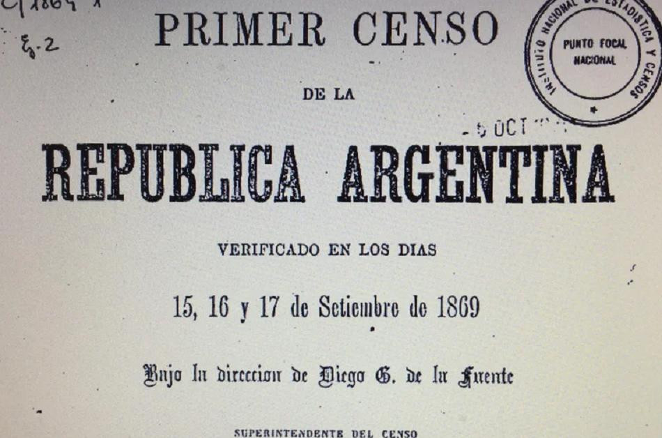 Primer censo argentino de 1869