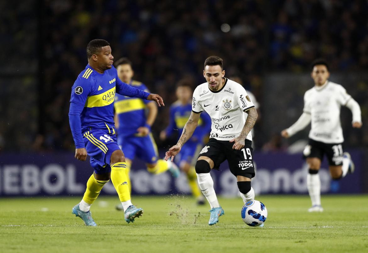 Boca vs Corinthians, Copa Libertadores. Foto: Reuters.