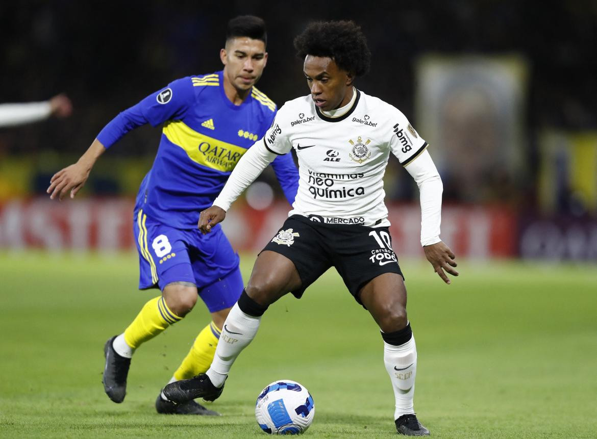 Boca vs Corinthians, Copa Libertadores. Foto: Reuters.