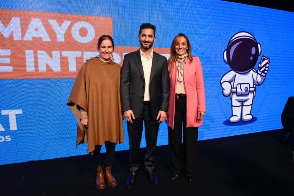 Malena Galmarini y Matias Tombolini. Foto: prensa.