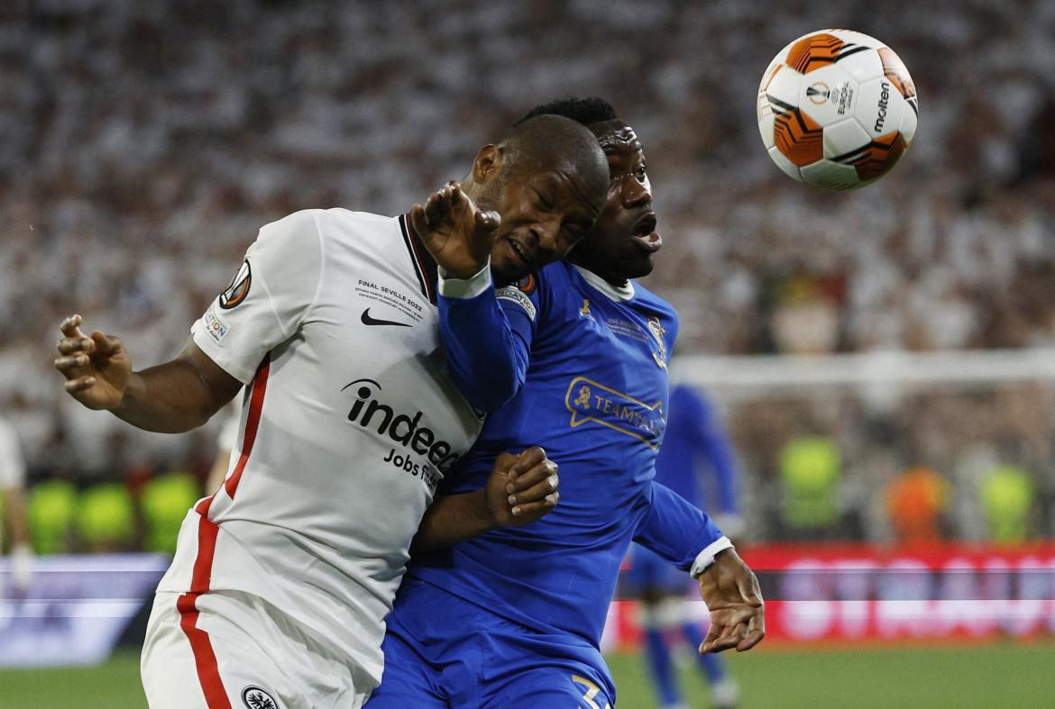 Frankfurt vs Rangers, final de Europa League. Foto: Reuters.