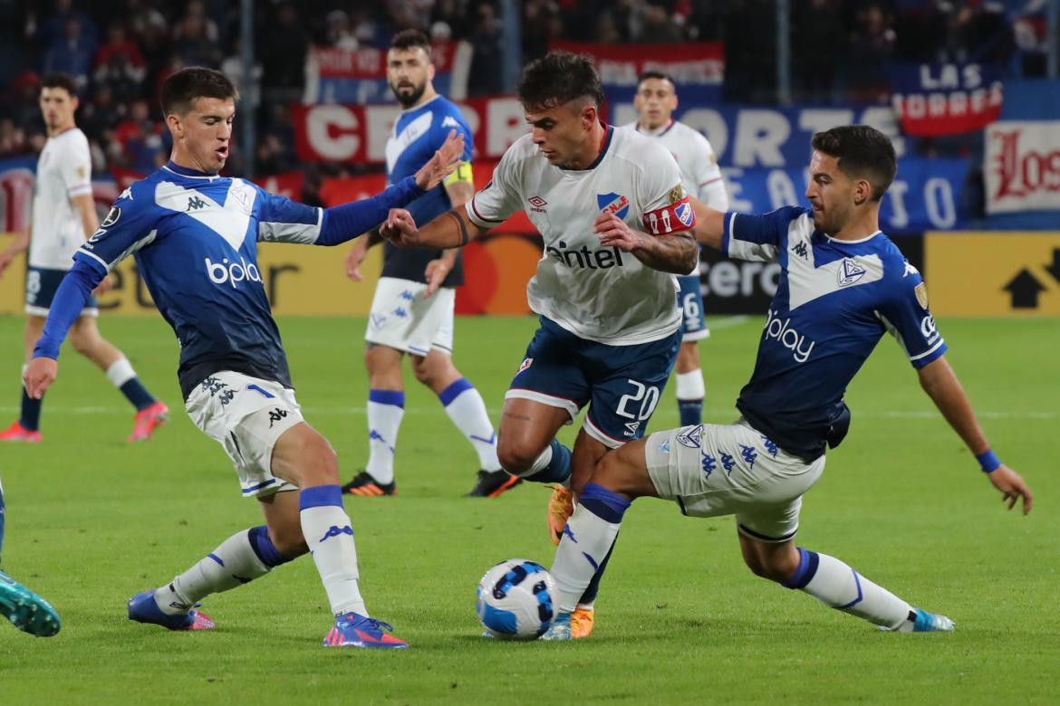 Copa Libertadores, Nacional vs Vélez. Foto: EFE.