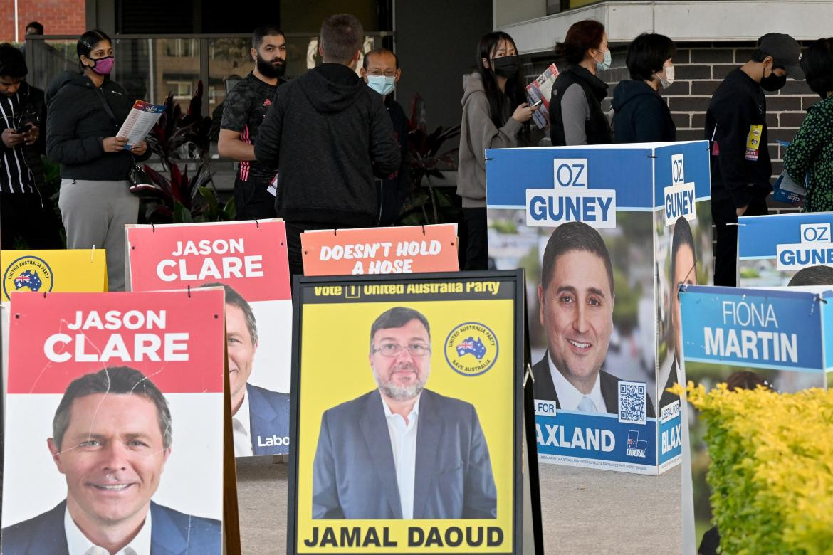 Elecciones en Australia. Foto: AFP