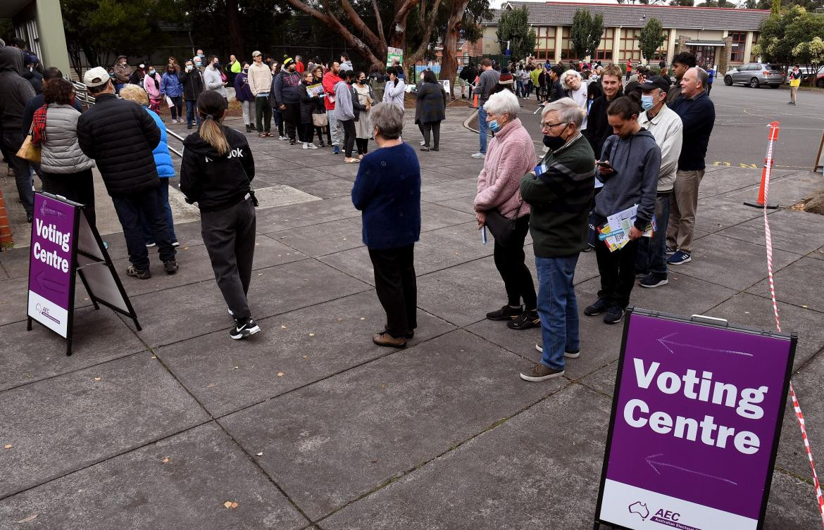 Elecciones en Australia. Foto: AFP