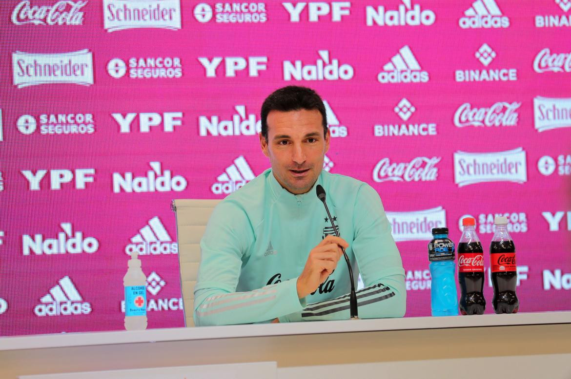 Lionel Scaloni, Selección Argentina. Foto: NA.