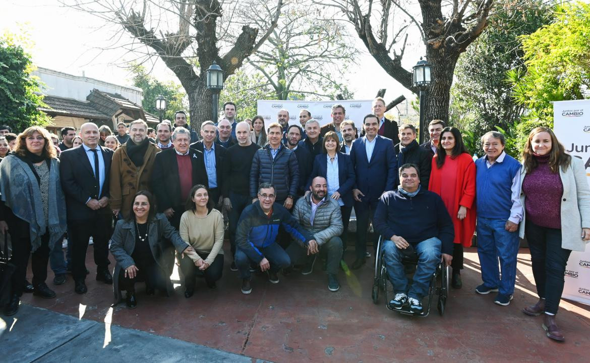 Mesa Nacional de Juntos por el Cambio. Foto: NA.